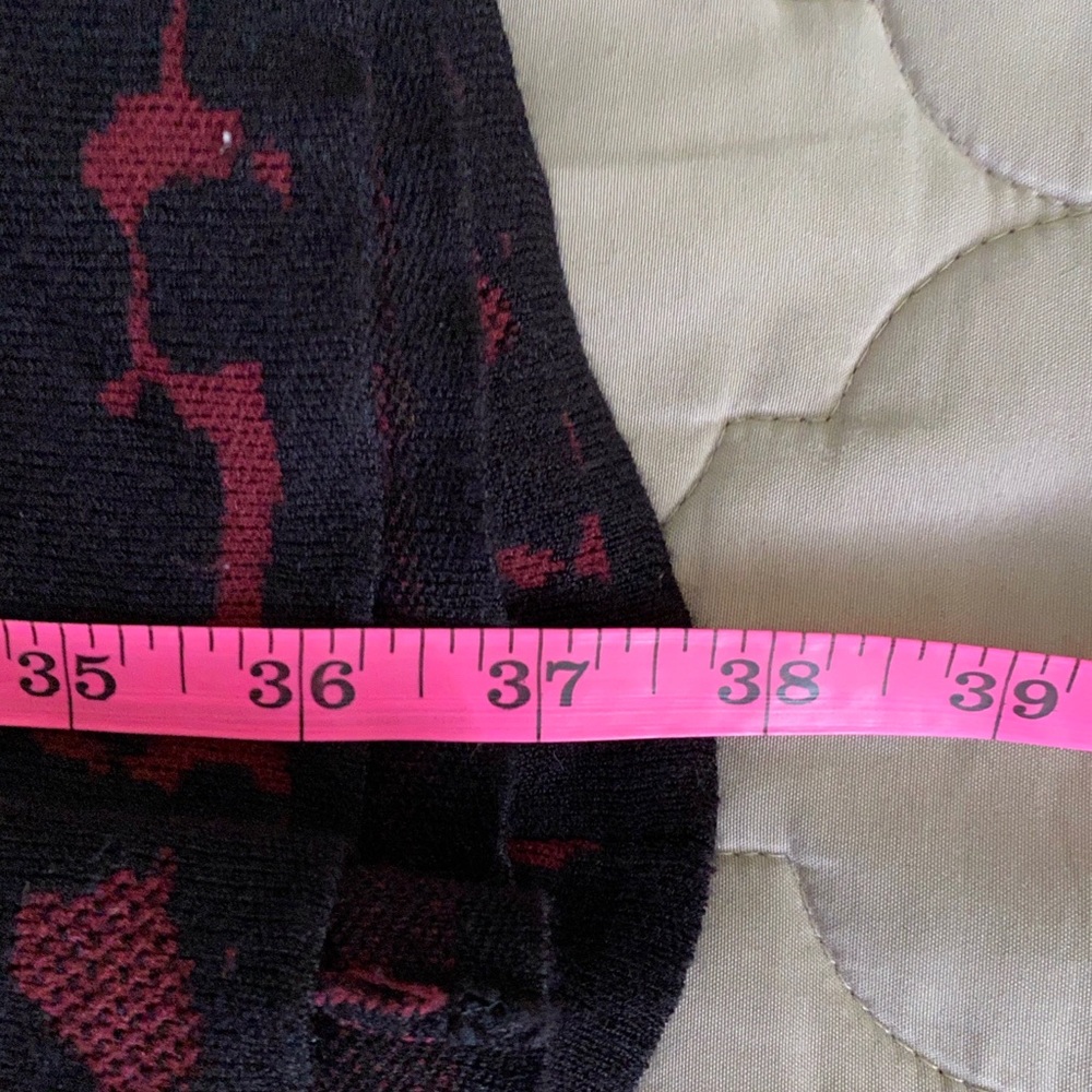 Cato fit and flare black red dress M - Picture 6 of 6